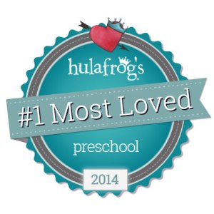 Hulafrogs _1 Most Loved Badge-Facebook-404-Preschool